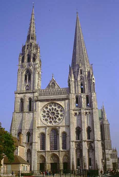 Les sites classés au patrimoine mondial de l'unesco. Chartres
